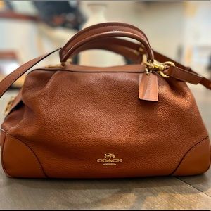 Coach Polished Pebble Lane Satchel